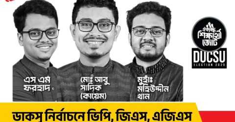 ডাকসুতে ছাত্রশিবির সমর্থিত প্যানেলের ভূমিধ্বস বিজয় !