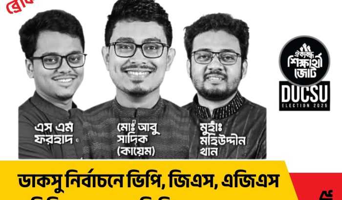 ডাকসুতে ছাত্রশিবির সমর্থিত প্যানেলের ভূমিধ্বস বিজয় !