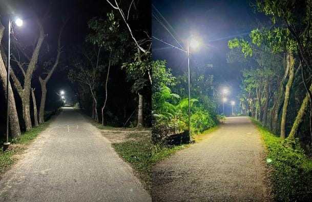জকিগঞ্জের নিদনপুর এখন শহরের মতো আলোকিত: যুবসমাজ ও প্রবাসীদের উদ্যোগে সম্পন্ন যুগান্তকারী আলোক প্রকল্প