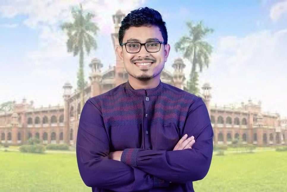 শিগগিরই জকিগঞ্জে আসছেন ডাকসু ভিপি সাদিক কায়েম!